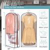 imageMISSLO 10quot Gusseted All Clear Garment Bags for Hanging Clothes 40quot Suit Bags for Closet Storage Hanging Clothes Storage Suit Cover for Shirts Coats Dresses 3 Packs50 inch