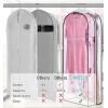 imageMISSLO 10quot Gusseted All Clear Garment Bags for Hanging Clothes 40quot Suit Bags for Closet Storage Hanging Clothes Storage Suit Cover for Shirts Coats Dresses 3 Packs50 inch