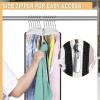 imageMISSLO 10quot Gusseted All Clear Garment Bags for Hanging Clothes 40quot Suit Bags for Closet Storage Hanging Clothes Storage Suit Cover for Shirts Coats Dresses 3 Packs32 inch