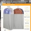 imageMISSLO 10quot Gusseted All Clear Garment Bags for Hanging Clothes 40quot Suit Bags for Closet Storage Hanging Clothes Storage Suit Cover for Shirts Coats Dresses 3 Packs40 inch