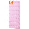 imageMISSLO 35 Large Pockets Over The Door Shoe Organizer Sturdy Oxford Fabric Hanging Shoe Rack for Door Mesh Closet Shoe Holder Hanger WhitePink