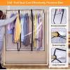 imageMISSLO 40quot Hanging Garment Bags for Closet Storage Clear Garment Rack Cover Bottom Enclosed Cloth Cover Hanging Clothes Storage Bag Waterproof Clothes Protector for Suits Coats Sweaters Shirts
