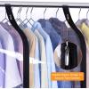 imageMISSLO 40quot Hanging Garment Bags for Closet Storage Clear Garment Rack Cover Bottom Enclosed Cloth Cover Hanging Clothes Storage Bag Waterproof Clothes Protector for Suits Coats Sweaters Shirts