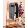 imageMISSLO 43quot Gusseted Travel Garment Bag with Accessories Zipper Pocket Breathable Suit Garment Cover for Shirts Dresses Coats BlackGray