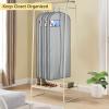 imageMISSLO 4quot Gusseted Garment Bags for Hanging Clothes 65quot Dress Bags for Gowns Long Waterproof Dress Cover for Closet Hanging Clothes Storage Bag 3 PacksGray
