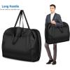 imageMISSLO 60quot Garment Bags for Travel 6quot Gusseted Dress Bags for Gowns Long 4 Handles Hanging Clothes Travel Bag with Pocket for Gowns Suits Coats54 inch