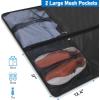 imageMISSLO 60quot Garment Bags for Travel 6quot Gusseted Dress Bags for Gowns Long 4 Handles Hanging Clothes Travel Bag with Pocket for Gowns Suits Coats54 inch