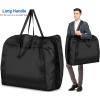 imageMISSLO 60quot Garment Bags for Travel 6quot Gusseted Dress Bags for Gowns Long 4 Handles Hanging Clothes Travel Bag with Pocket for Gowns Suits Coats60 inch