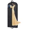 imageMISSLO 60quot Heavy Duty Long Garment Bags for Travel Monogrammed Dress Bag Waterproof Oxford Fabric Wedding Dress Cover for Gowns BlackBlack