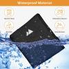 imageMISSLO 60quot Heavy Duty Long Garment Bags for Travel Monogrammed Dress Bag Waterproof Oxford Fabric Wedding Dress Cover for Gowns BlackBlack
