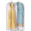 imageMISSLO 65quot Clear Garment Bags for Hanging Clothes 4quot Gusseted Dress Bags for Gowns Long Dress Cover for Closet Storage Dress Protector Bag 2 Packs2