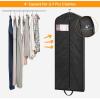 imageMISSLO 65quot Long Garment Bags for Travel Dress Bags Wedding Dress Cover Waterproof Clothing Bags Storage Traveling Clothes Protector for Closet Wardrobe Bags 2 Packs for Gowns Tuxedos Coats Black3