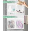imageMISSLO 70quot Wedding Dress Garment Bag with Bride Tote Bag 8 Gusseted Wedding Dress Bags for Gowns Long 4 Pockets Dress Cover for Women PinkWhite