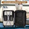 imageMISSLO Bathroom Shower Organizer Mesh Hanging Shower Caddy with Rotatable Hanger BlackBlack