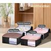 imageMISSLO Bed Sheet Organizers and Storage QueenKing Size Sheet Folder 4 Pack Linen Closet Organizer with Clear Window Blanket Storage Bags for Bedsheets Pillow Cases Towels Clothes