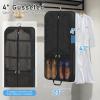 imageMISSLO Carry On Garment Bags for Travel with Shoulder Strap 43 Suit Bags for Men Travel 2 in 1 Waterproof Suit Cover with 3 Pockets for Business Trip Black
