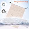 imageMISSLO Cotton Breathable Dustproof Drawstring Storage Pouch Bag Pack 3 LS