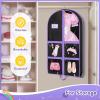 imageMISSLO Dance Garment Bags for Dancers with 4 Pockets Garment Bags for Dance Costumes 40quot Cheer Uniform Garment Bag Hanging Kids Garment Bag for Recital Competition Travel Storage 3 BlackBlack
