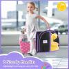 imageMISSLO Dance Garment Bags for Dancers with 4 Pockets Garment Bags for Dance Costumes 40quot Cheer Uniform Garment Bag Hanging Kids Garment Bag for Recital Competition Travel Storage 3 BlackBlack