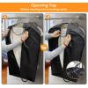 imageMISSLO Garment Bags for Travel Heavy Duty Moving Bags Large Capacity Hanging Clothes Bag for 20 Shirts Waterproof Fabric Suit Covers for Closet Storage 2 Packs 43quot