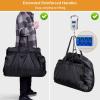 imageMISSLO Garment Bags for Travel Heavy Duty Moving Bags Large Capacity Hanging Clothes Bag for 20 Shirts Waterproof Fabric Suit Covers for Closet Storage 2 Packs 43quot