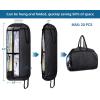 imageMISSLO Hanging Garment Bags for Travel Suit Bags for Closet Storage 50quot Moving Bags for Clothes Dress Cover for Coat Jacket Shirt Clothing BlackBlack