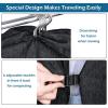 imageMISSLO Hanging Garment Bags for Travel Suit Bags for Closet Storage 50quot Moving Bags for Clothes Dress Cover for Coat Jacket Shirt Clothing BlackBlack