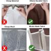 imageMISSLO Heavy Duty Organizer for Narrow Door with 12 Mesh Pockets Brown