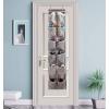 imageMISSLO Heavy Duty Organizer for Narrow Door with 12 Mesh Pockets Brown