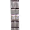imageMISSLO Heavy Duty Organizer for Narrow Door with 12 Mesh Pockets Brown