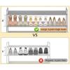imageMISSLO Long 3 Tier Shoe Rack for Closet Shoe Organizer Storage Stackable Wide Shoe Shelf Holds 24 Pairs of Men Sneakers Women Heels Boots GreyGrey
