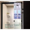 imageMISSLO Mesh Shower Caddy Hanging for Cruise RV Camper Bathroom Different Pockets Mesh Shower Organizer Travel with Over Door Hooks and Shower Curtain HooksWhite