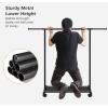 imageMISSLO Short Clothing Racks for Hanging Clothes with Bottom Shelves and Wheels Heavy Duty Rolling Clothes Rack Kids Clothing Rack for Adult Coat Closet Wardrobe BlackBlack