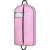 imageMISSLO 60quot Heavy Duty Long Garment Bags for Travel Monogrammed Dress Bag Waterproof Oxford Fabric Wedding Dress Cover for Gowns BlackPink