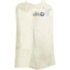 imageMISSLO 70quot Bridal Wedding Gown Dress Garment Bag with Accessories Pouch Large Travel Garment Cover 8quot Gusset WhiteBeige
