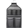 imageMISSLO Bathroom Shower Organizer Mesh Hanging Shower Caddy with Rotatable Hanger BlackBlack