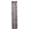 imageMISSLO Heavy Duty Organizer for Narrow Door with 12 Mesh Pockets Brown