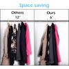imageMISSLO 20 Pack Metal Hangers Heavy Duty Stainless Steel Hangers for Clothes Closet Coat Clothing Suit Shirt 164 Inch