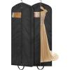 imageMISSLO 54quot Garment Bags for Travel for Women Waterproof Dress Bags for Gowns Long Dress Cover for Gowns Black 1 Pack2