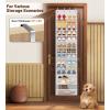 imageMISSLO 12 Tier Over the Door Shoe Organizer Breathable Mesh Hanging Shoe Rack for Closet Storage Shoe Holder for Door Fit 24 Pairs Sandals Heels Boots PinkWhite