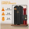 imageMISSLO 72quot Wedding Dress Garment Bag Waterproof Garment Bags for Travel for Women Dress Bags for Gowns Long for Closet Storage 2Pack Black2