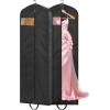 imageMISSLO 72quot Wedding Dress Garment Bag Waterproof Garment Bags for Travel for Women Dress Bags for Gowns Long for Closet Storage 2Pack Black2