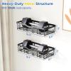 imageMISSLO Metal Hat Rack for Wall Sturdy Hat Organizer for Baseball Caps Hold 20 Baseball Cap Storage Holder for Wall Closet Bedroom 2 Pack