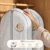 imageMISSLO 40quot Cotton Garment Bags for Hanging Clothes Breathable Suit Cover Luxury Hanging Clothes Storage Foldable Coat Covers for Closet ampamp Travel for Jacket Shirt Dress40 inch