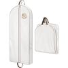 imageMISSLO 40quot Cotton Garment Bags for Hanging Clothes Breathable Suit Cover Luxury Hanging Clothes Storage Foldable Coat Covers for Closet ampamp Travel for Jacket Shirt Dress60 inch