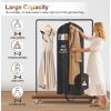 imageMISSLO 65quot Long Garment Bags for Travel for Women Heavy Duty Dress Bags for Gowns 4quot Gusseted Dress Protector Bag for Closet Storage Clothing Covers for Hanging Clothes Wedding Dresses Storage