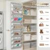 image:imageMISSLO 36 Pairs Clear Over the Door Shoe Organizer Closet Hanging Shoe Rack for Door with Large Deep Pockets Shoes Hanger Holder for Sneakers Boots Heels Storage BlackGrey
