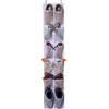image:imageMISSLO Heavy Duty Over The Door Storage with 12 Mesh Pockets White