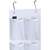 image:imageMISSLO Heavy Duty Over The Door Storage with 12 Mesh Pockets White