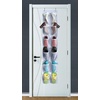 image:imageMISSLO Heavy Duty Over The Door Storage with 12 Mesh Pockets White